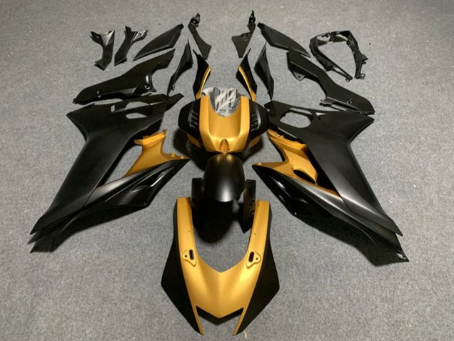 Mejores Carenados Moto Yamaha YZF 1000 R1 2020-2025 - Oro Negro Mate