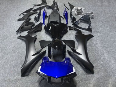 Mejores Carenados Moto Yamaha YZF 1000 R1 2020-2025 - Negro Brillante Negro Mate Azul