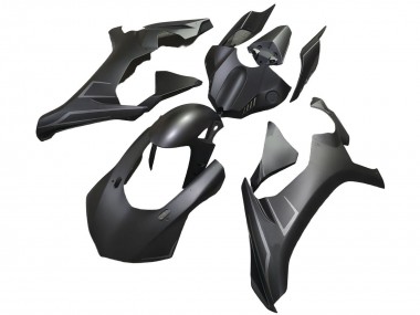 Mejores Carenados Moto Yamaha YZF 1000 R1 2020-2025 - Negro Mate Plata