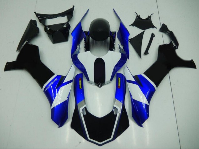 Mejores Carenados Moto Yamaha YZF 1000 R1 2020-2025 - Azul Blanco Negro