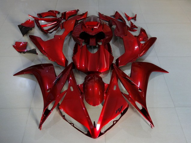 Mejores Carenados Moto Yamaha YZF 1000 R1 2004-2006 - Rojo Caramelo