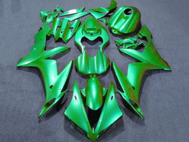 Mejores Carenado Moto Yamaha YZF 1000 R1 2004-2006 - Verde