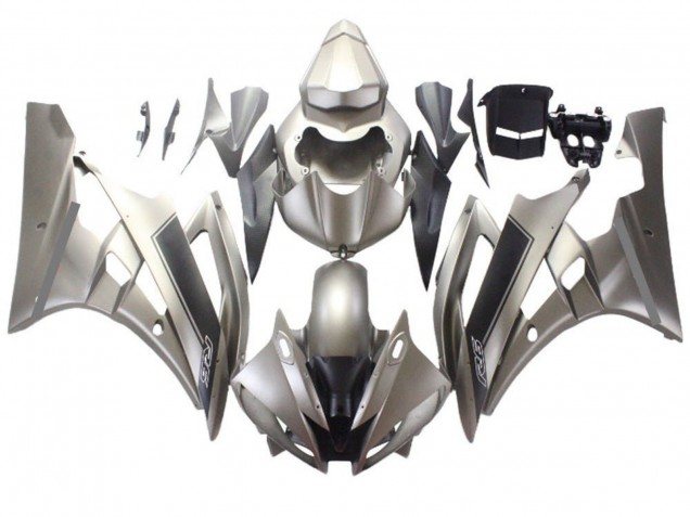 Mejores Carenados Moto Yamaha YZF R6 2006-2007 - Plata Gris