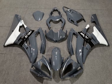 Mejores Carenados Moto Yamaha YZF R6 2006-2007 - Nardo Gris Blanco Negro