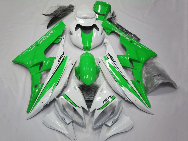 Mejores Carenados Moto Yamaha YZF R6 2006-2007 - Blanco Verde