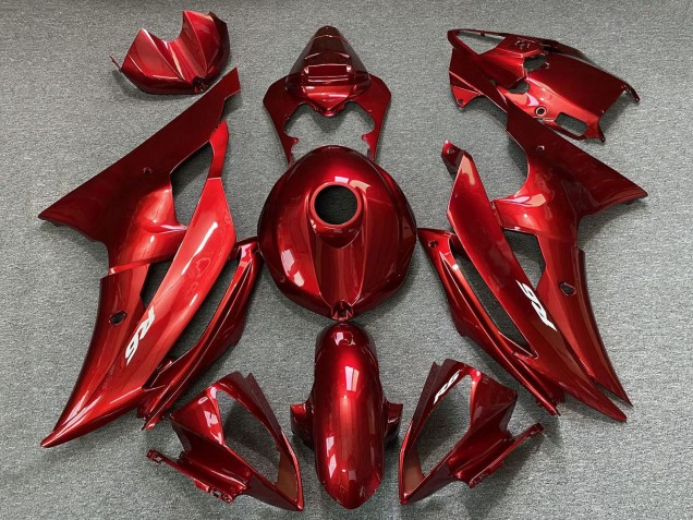 Mejores Carenados Moto Yamaha YZF R6 2008-2016 - Rojo
