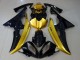 Mejores Carenados Moto Yamaha YZF R6 2008-2016 - Oro Negro Brillante