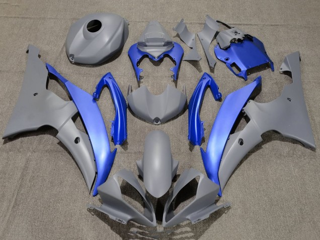 Mejores Carenados Moto Yamaha YZF R6 2008-2016 - Gris Azul