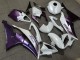 Mejores Carenado Moto Yamaha YZF R6 2008-2016 - Blanco Púrpura