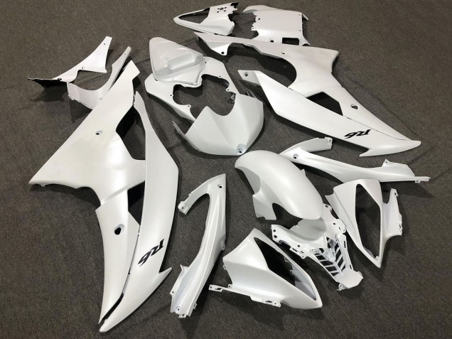 Mejores Carenados Moto Yamaha YZF R6 2008-2016 - Blanco Perla