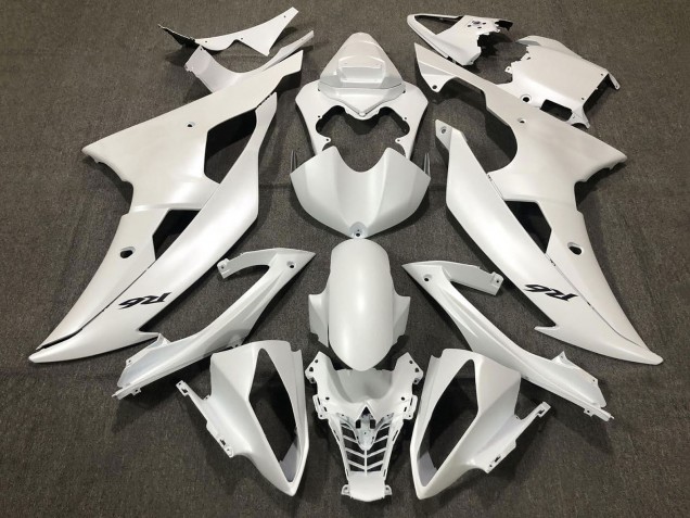 Mejores Carenados Moto Yamaha YZF R6 2008-2016 - Blanco Perla
