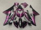 Mejores Carenados Moto Yamaha YZF R6 2008-2016 - Púrpura Negro Mate