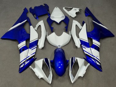 Mejores Carenados Moto Yamaha YZF R6 2008-2016 - Blanco Azul