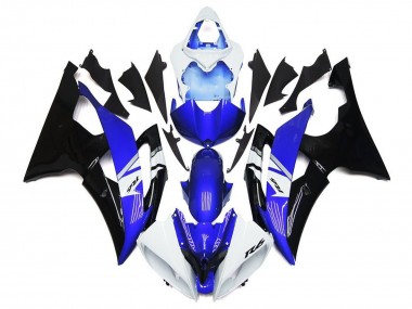 Mejores Carenados Moto Yamaha YZF R6 2008-2016 - Blanco Azul Negro