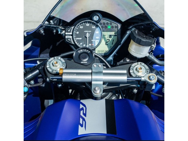 Mejores Carenados Moto Yamaha YZF R6 2017-2023 - Azul Plata GYTR
