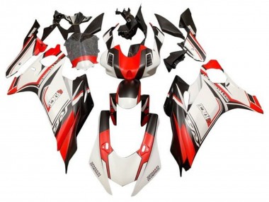Mejores Carenados Moto Yamaha YZF R6 2017-2023 - Blanco Rojo Negro