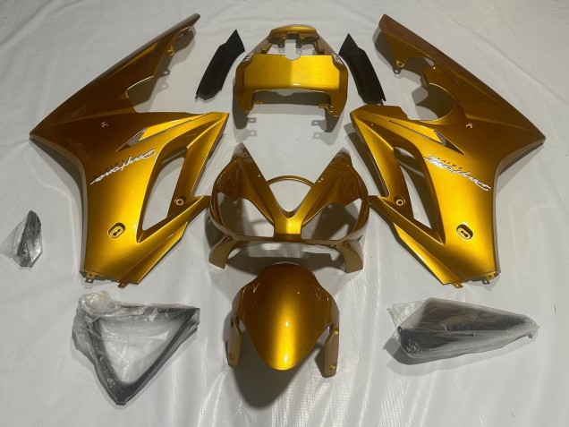 Mejores Carenados Moto Triumph Daytona 675 Triple 2006-2008 - Oro Metalizado