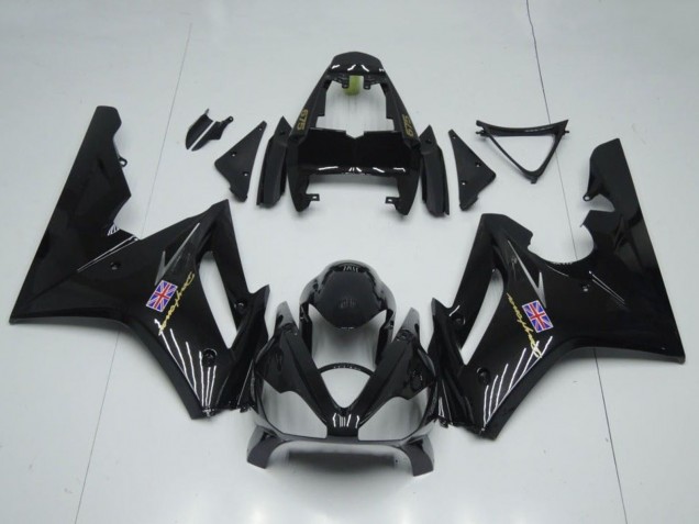 Mejores Carenados Moto Triumph Daytona 675 Triple 2006-2008 - Negro Brillante