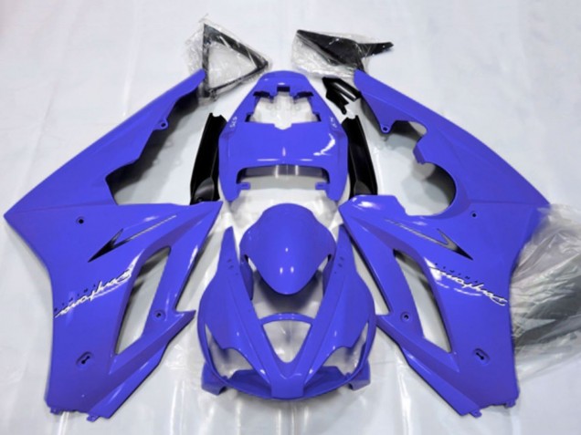 Mejores Carenados Moto Triumph Daytona 675 Triple 2006-2008 - Azul Negro Brillante
