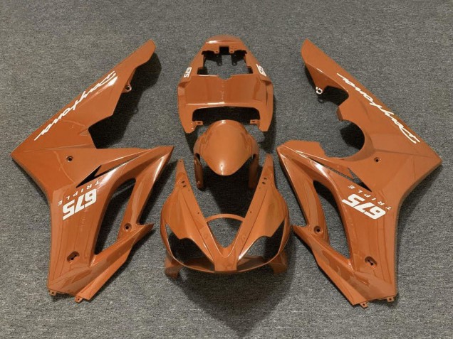 Mejores Carenados Moto Triumph Daytona 675 Triple 2006-2008 - Naranja
