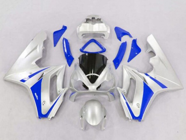Mejores Carenados Moto Triumph Daytona 675 Triple 2006-2008 - Plata Azul