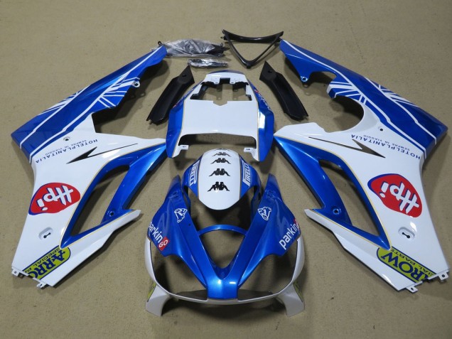 Mejores Carenados Moto Triumph Daytona 675 Triple 2006-2008 - Blanco Azul