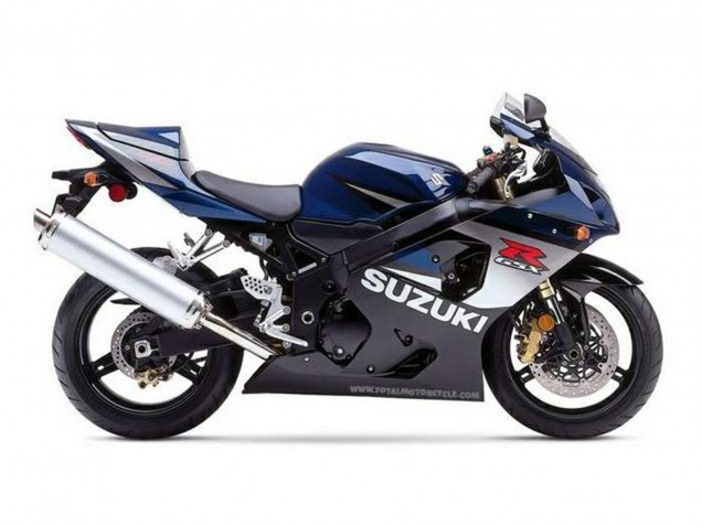 Mejores Carenados Moto Suzuki GSXR 600 / GSXR 750 2004-2005 - Azul Oscuro