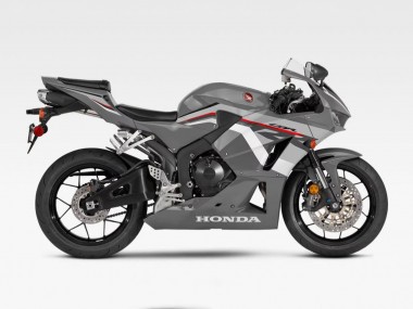 Mejores Carenados Moto Honda CBR600RR F5 2009-2012 - Gris Blanco Rojo