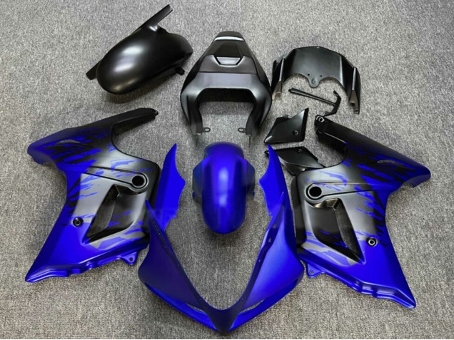 Mejores Carenados Moto Suzuki SV650 2003-2013 - Azul Negro Mate Chapoteo
