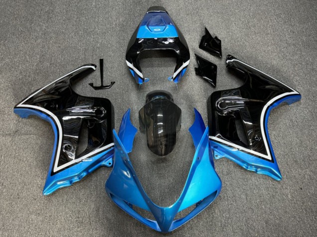Mejores Carenados Moto Suzuki SV650 2003-2013 - Azul Brillante Negro