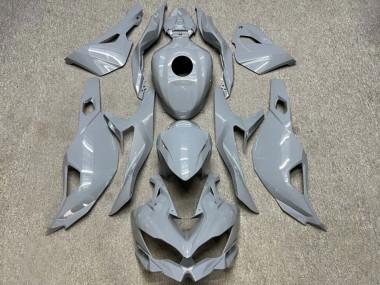 Mejores Carenados Moto Kawasaki ZX4R ZX-4RR 2019-2025 - Nardo Gris Brillante