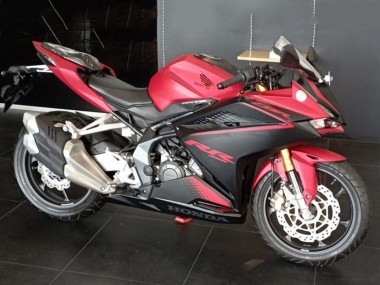 Mejores Kits Carenado Moto Honda CBR250RR 2017-2022 - Rojo Negro Mate