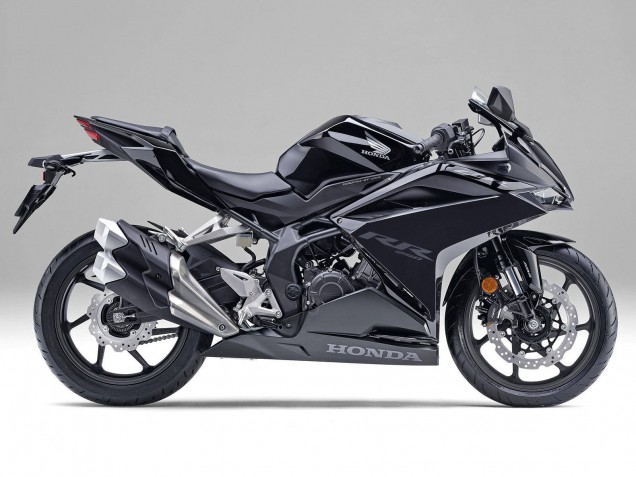 Mejores Carenados Moto Honda CBR250RR 2017-2022 - Negro Mate Gris