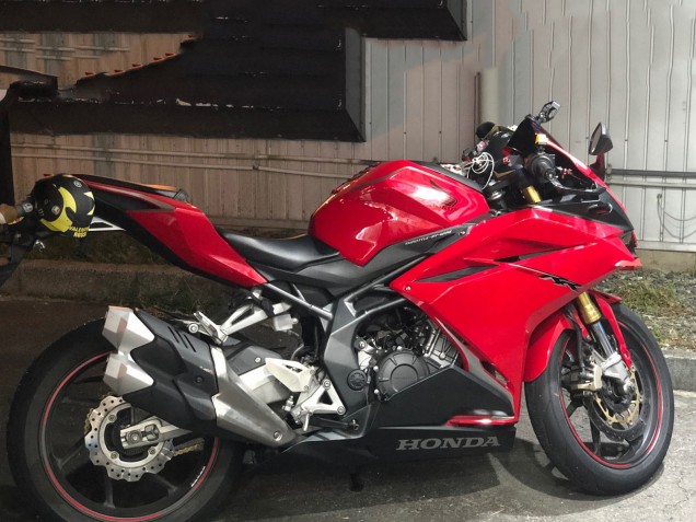 Mejores Carenado Moto Honda CBR250RR 2017-2022 - Rojo Negro Mate