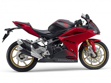 Mejores Carenados Moto Honda CBR250RR 2017-2022 - Rojo Negro Mate
