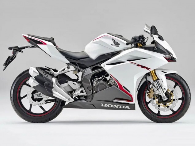 Mejores Carenado Moto Honda CBR250RR 2017-2022 - Blanco Rojo