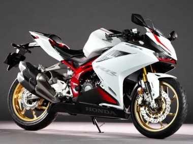 Mejores Carenados Moto Honda CBR250RR 2017-2022 - Blanco Rojo