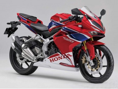 Mejores Carenados Moto Honda CBR250RR 2017-2022 - Rojo Azul Blanco