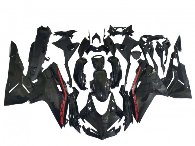 Mejores Carenados Moto Honda CBR250RR 2023-2024 - Negro Brillante Rojo