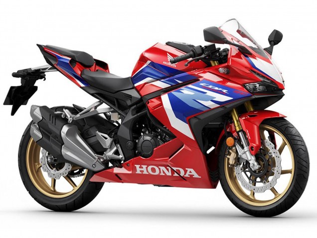 Mejores Carenados Moto Honda CBR250RR 2023-2024 - Rojo Azul Blanco