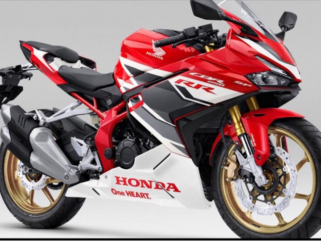 Mejores Carenados Moto Honda CBR250RR 2023-2024 - Rojo Blanco Gris