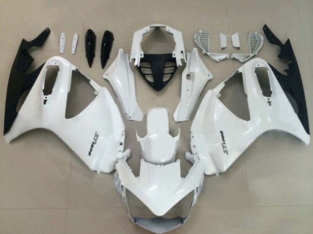 Mejores Carenados Moto Honda ST1300 2002-2016 - Blanco Negro