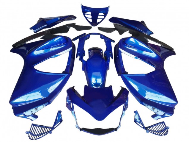 Mejores Carenados Moto Honda ST1300 2002-2016 - Azul Negro Mate