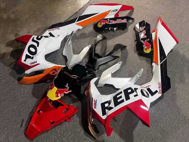 Mejores Carenados Moto Honda ADV160 2022-2024 - Naranja Blanco Rojo Amarillo Negro Repsol Rojo Bull