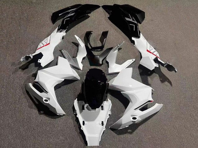 Mejores Carenados Moto Honda ADV160 2022-2024 - Blanco Negro Brillante