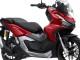 Mejores Carenados Moto Honda ADV160 2022-2024 - Plata Rojo Negro Mate