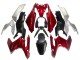 Mejores Carenados Moto Honda ADV160 2022-2024 - Plata Rojo Negro Mate