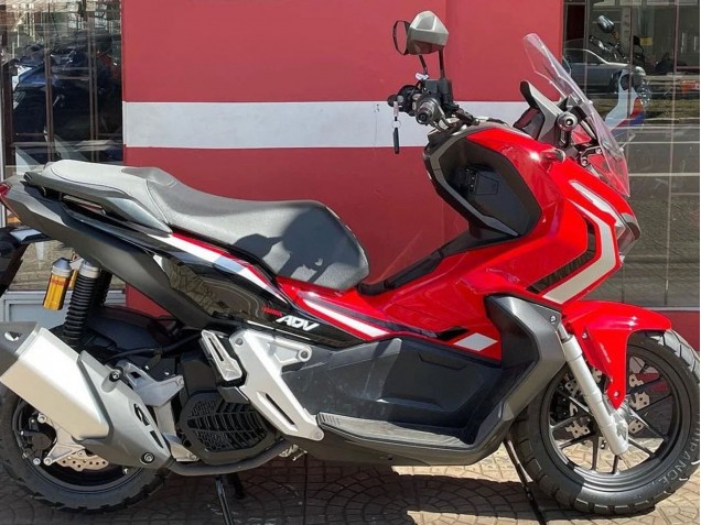 Mejores Carenados Moto Honda ADV160 2022-2024 - Rojo Negro