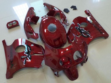 Mejores Carenados Moto Honda CBR250RR MC22 1990-1998 - Rojo Granate