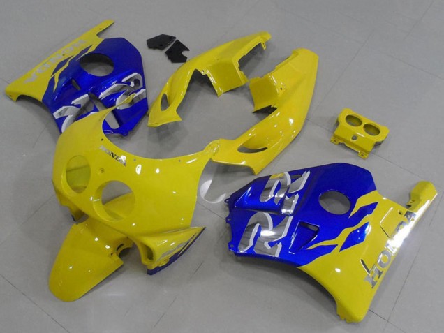 Mejores Carenados Moto Honda CBR250RR MC22 1990-1998 - Amarillo Azul